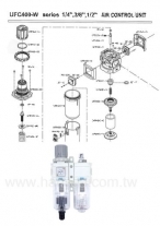 UFC400系列爆炸圖